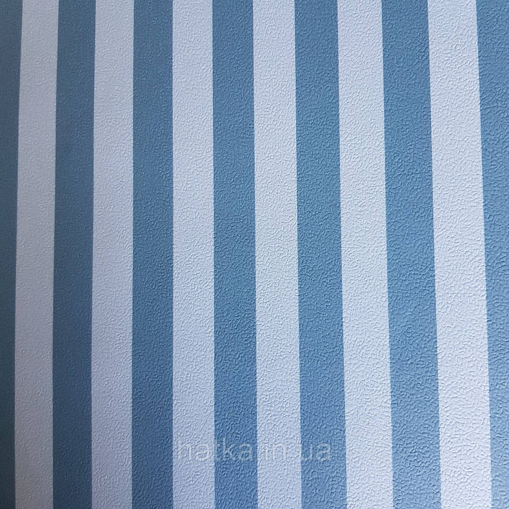 Обои виниловые на флизелине 0.53х10.05 Rasch Textil Petite Fleur 5 полосы темно синие серо синие Киев - изображение 1