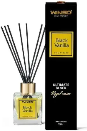 Аромадифузор WINSO “Ultimate Black” Black Vanilla – глибокий аромат вишуканої ванілі Ковель