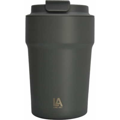 Термокружка Line Art Rhodes 380 мл сірий (60022322LA-07) Винница - изображение 1