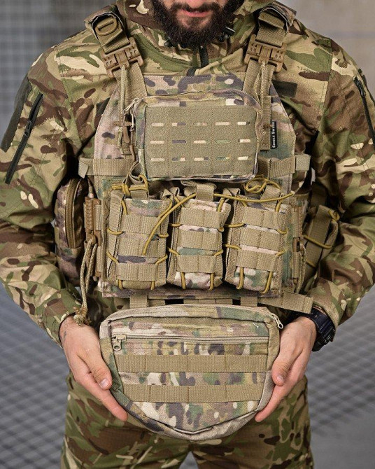 Плитоноска 4 точки скидання Single sword mtk з рюкзаком РП7354 Одеса - фото 5