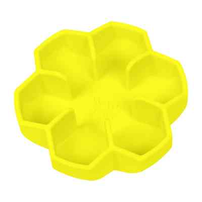 Универсальная посуда для животных WAUDOG Silicone миска для медленного питания 750 мл желтая (23548) Винница