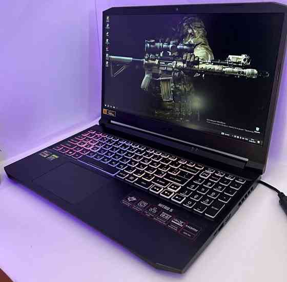 Ноутбук: ASER NITRO Ryzen 5 5600H , RTX3060 , 6 Gb. Киев