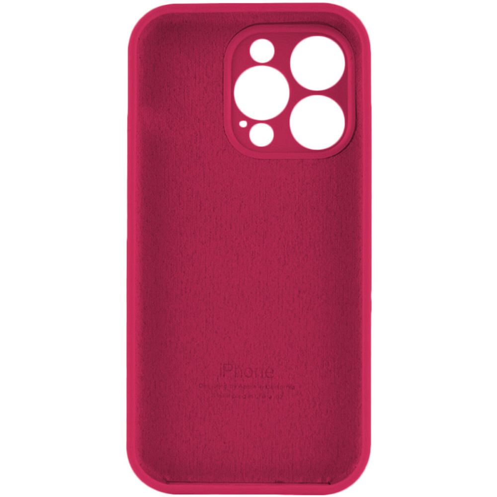 Чохол для смартфона Silicone Full Case AA Camera Protect for Apple iPhone 13 Pro Max 35,Maroon Киев - изображение 2