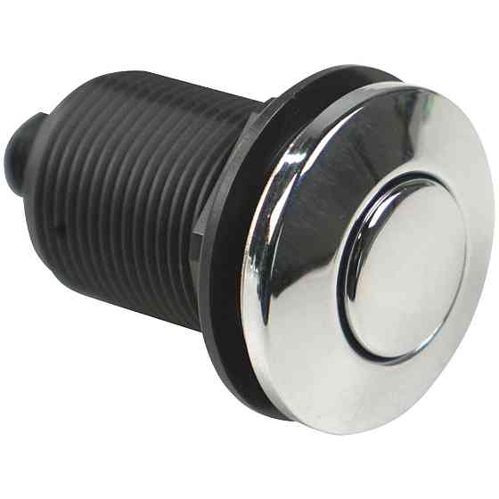 Кнопка пневмо Emaux 40 мм. хромированная Киев