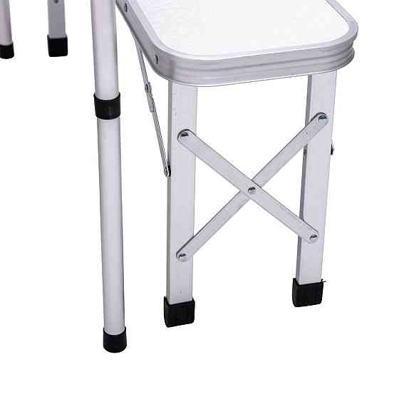 Комплект туристичного столу з 2 лавками Lugi JY-9060W Київ