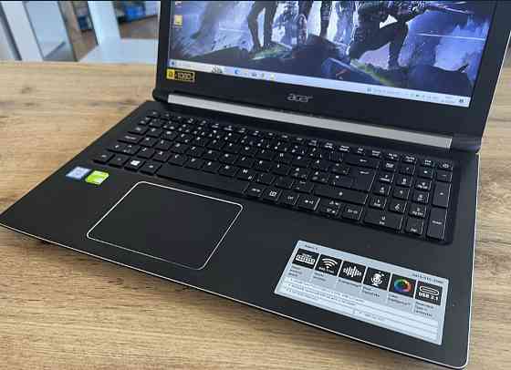 Ноутбук: ASER ASPIRE 5 A515-51G. GeForce MX130 Core 13-7130U DDR4 12Gb. SSD240Gb. Київ