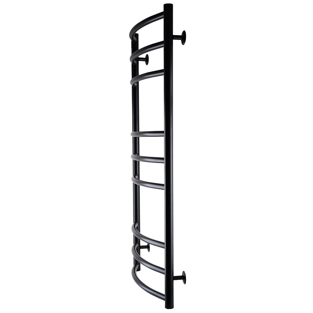 Рушникосушарка UNIO LDE W 1000-500-9 BLK Драбинка Дуга Еліт вода чорна Киев - изображение 3