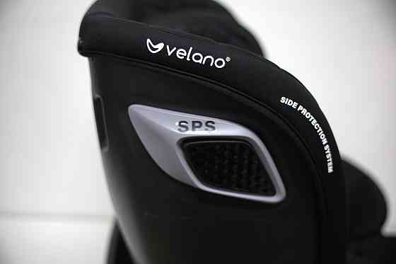 Автокресло VELANO Vento 360° i-Size 40–150 см, ISOFIX + опорная нога, black Киев