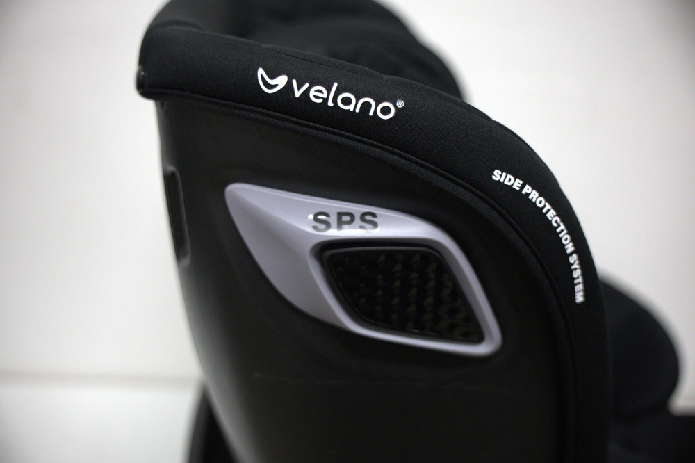 Автокресло VELANO Vento 360° i-Size 40–150 см, ISOFIX + опорная нога, black Киев - изображение 5