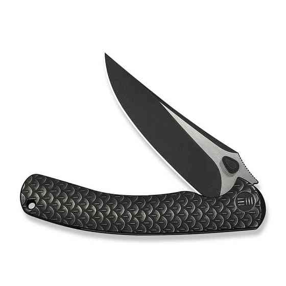 Ніж складаний туристичний Weknife Dracarys, (9.1 см) Böhler M390 / титан 6AL4V чорний Київ