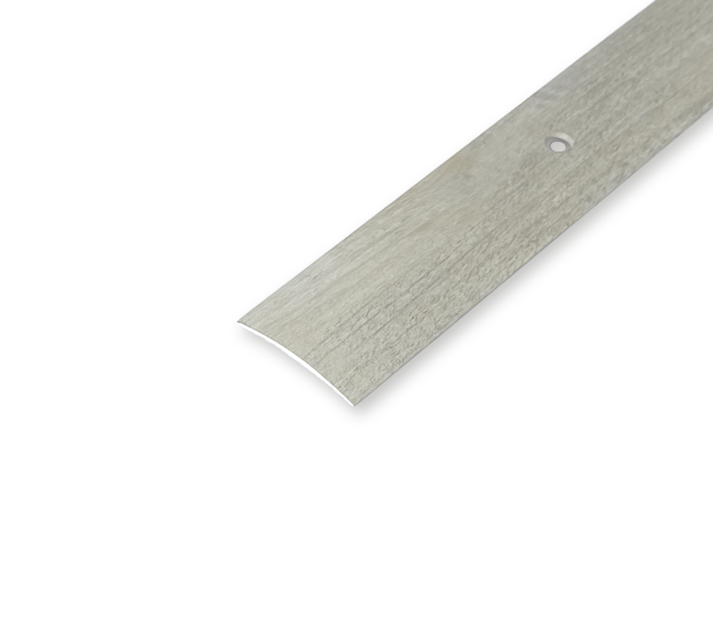 Порожек алюминиевый гладкий БРП-003 декорированный 40x4 мм (цвет декор) Бровары - изображение 1