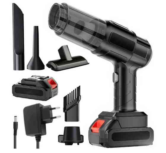 Пилосос акумуляторний ручний Vacuum Cleaner 9997, чорний Вінниця