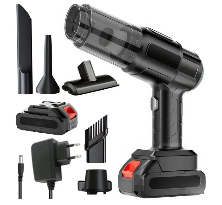 Пилосос акумуляторний ручний Vacuum Cleaner 9997, чорний Вінниця - фото 1