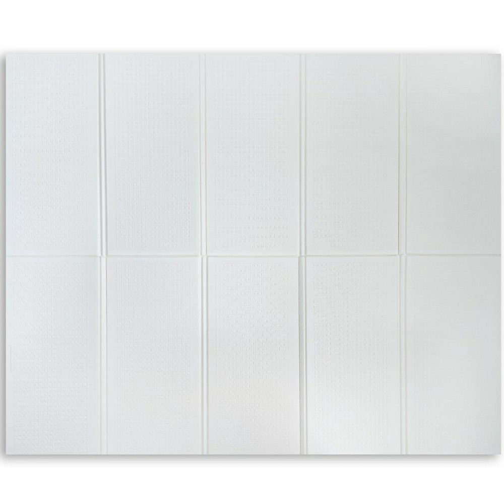 Детский складной термоковрик однотонный 2000х1500х10мм Белый (296) SW-00001188 Киев - изображение 3