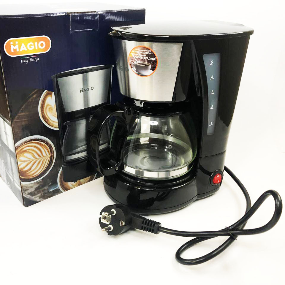 Апарат для кави для дому, Кавовий апарат, Електрокавоварка кави Кавоварка на дві чашки VO-92 Львів - фото 18