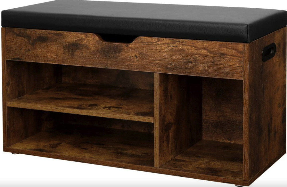 Тумба для взуття Leobert Gerbor з м'яким сидінням в стилі Loft Київ - фото 1