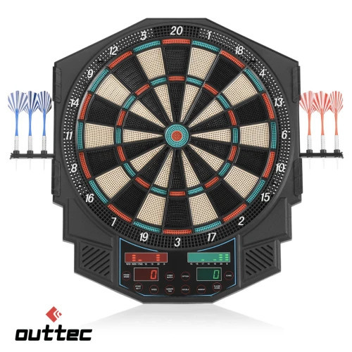 Дартс електронний Outtec з підрахунком очок для сімейних та спортивних ігор 27 в 1 Київ - фото 2