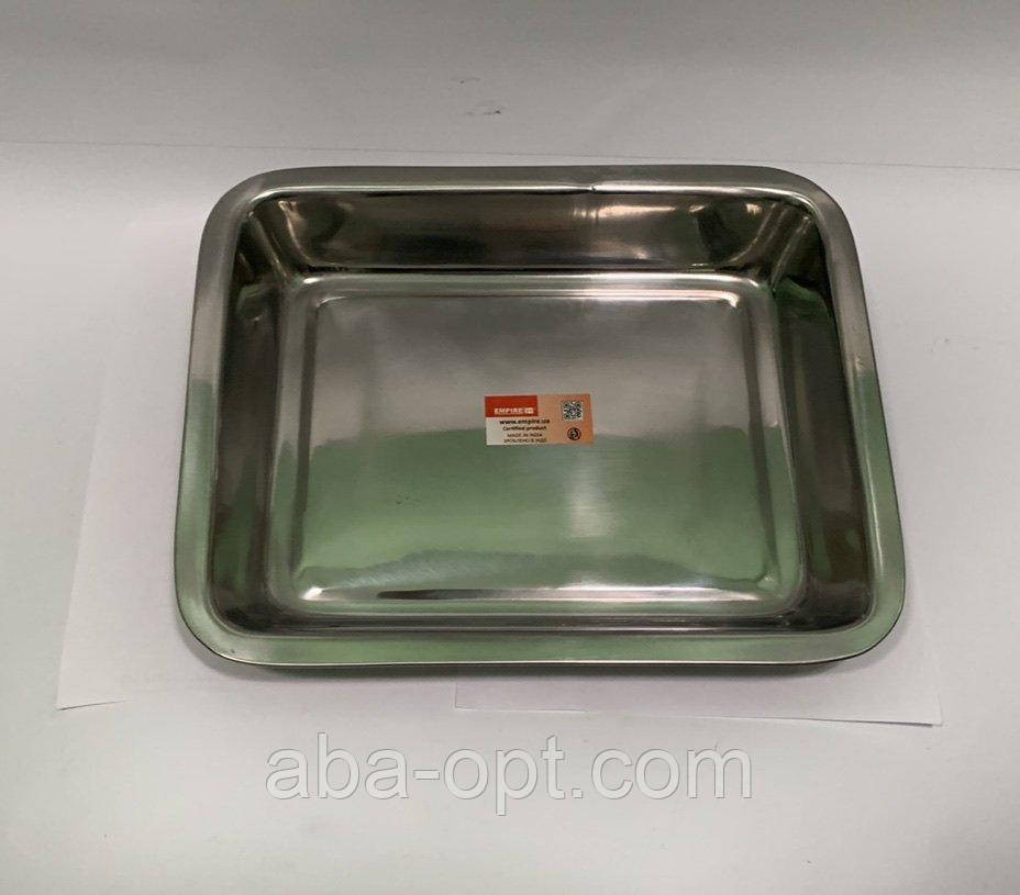 Противень нержавеющий прямоугольный 