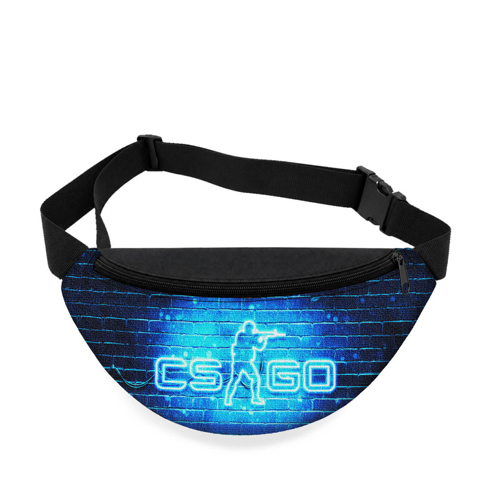 Дитяча сумка-бананка Counter-Strike Global Offensive 32х15 см на пояс або через плече (5788) Київ - фото 1