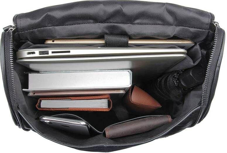 Рюкзак Vintage 14523 шкіряний Чорний Київ - фото 7