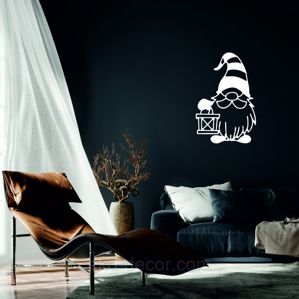 Декоративне настінне Панно «Гном», Декор на стену Київ - фото 6