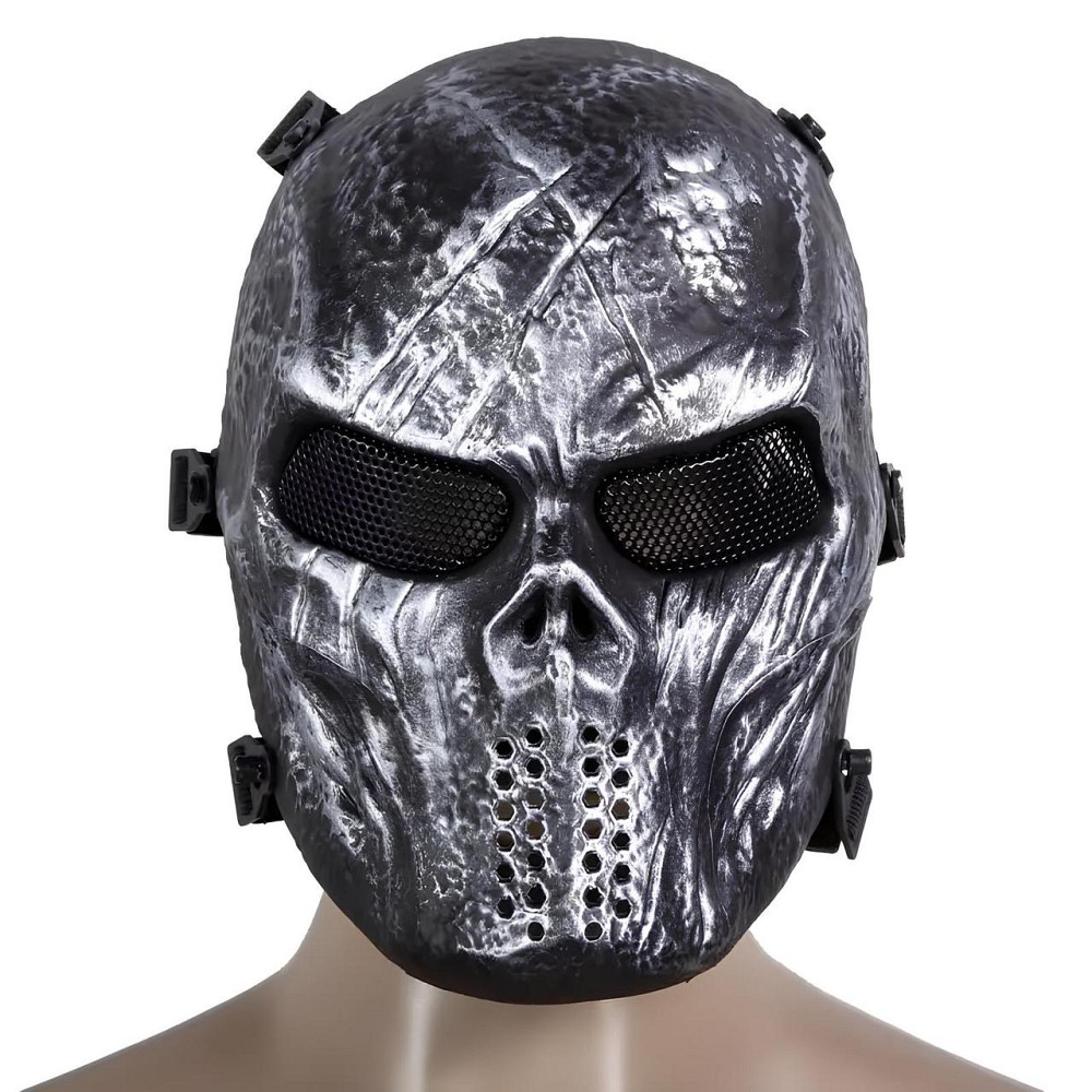 Маска для страйкбола Чужой RESTEQ — спортивная маска для пейнтбола, катания на лыжах, квадроцикле и мотоцикле Киев - изображение 1