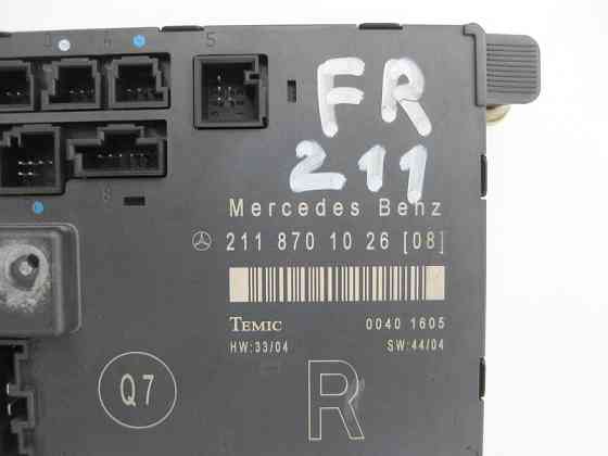 Mercedes-Benz  A2118701026 Блок керування передніх правих дверей E-class W211 E-class S211 Одеса