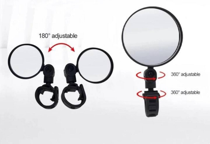 Зеркало для велосипеда на руль Feel Fit JZ-003 Бровары - изображение 10