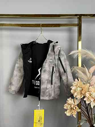 Демисезонная двусторонняя куртка варенка для мальчиков на 7,8,9,10 лет Николаев