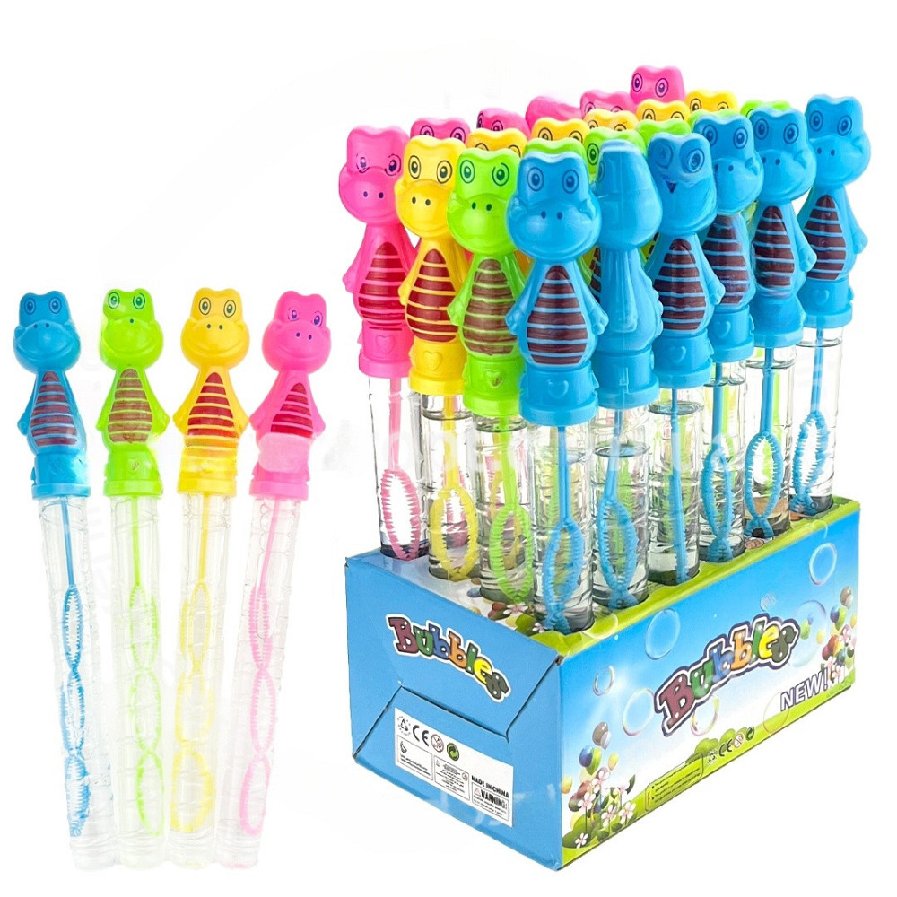 Мильні бульбашки для дітей Крокодил 24 шт Київ - фото 1