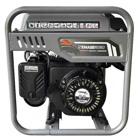 Генератор бензиновий інверторний KEMAGE KM5000io-2 з дисплеєм Київ