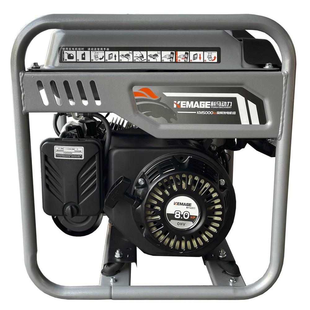 Генератор бензиновий інверторний KEMAGE KM5000io-2 з дисплеєм Київ - фото 2
