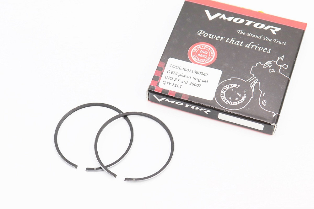 Кільця поршневі Honda DIO ZX50 40мм STD (замки верхні) Київ - фото 1