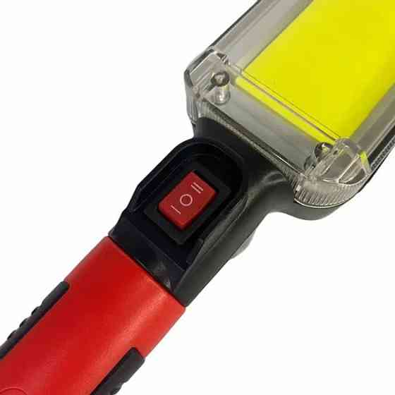 Підвісна лампа ліхтар для кемпінгу магнітний з двома акумуляторами 18650 Вінниця