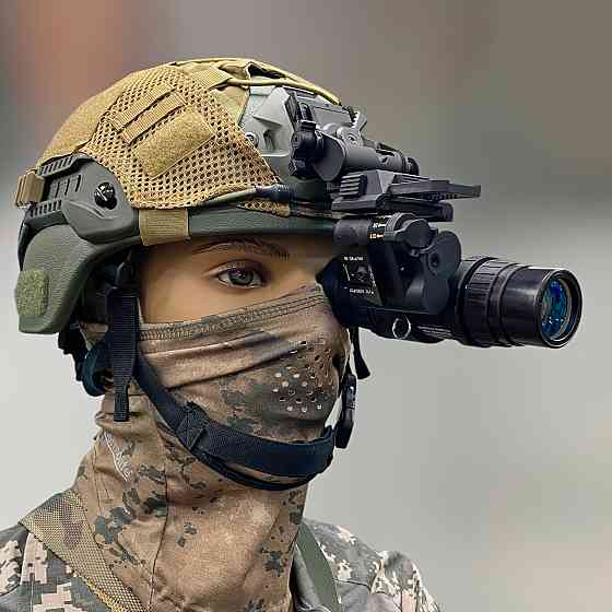 Монокуляр ночного видения Spina optics PVS-18, 1х32, цифровой, крепление на шлем, подсумок Solmir Киев