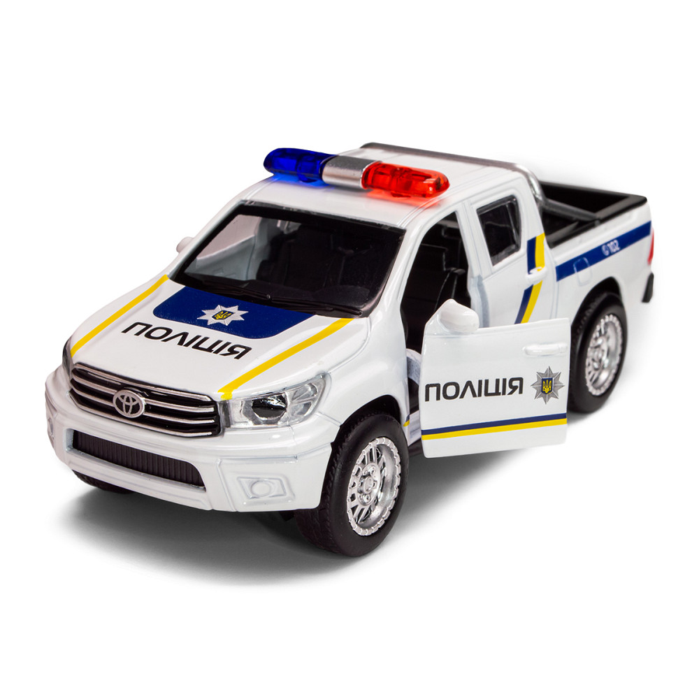 Автомодель - Toyota Hilux Поліція (білий) Дніпро - фото 15