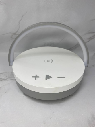 Б/в Бездротова зарядка 3в1 15W з Bluetooth-колонкою та сенсорною LED-лампою (Нічник-органайзер MAIMEITE 4-в-1) Київ