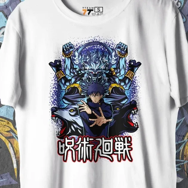 Футболка чоловіча з  принтом Магическая Битва Мэгуми Фусигуро 2 WE Розмір 48 Дніпро - фото 4