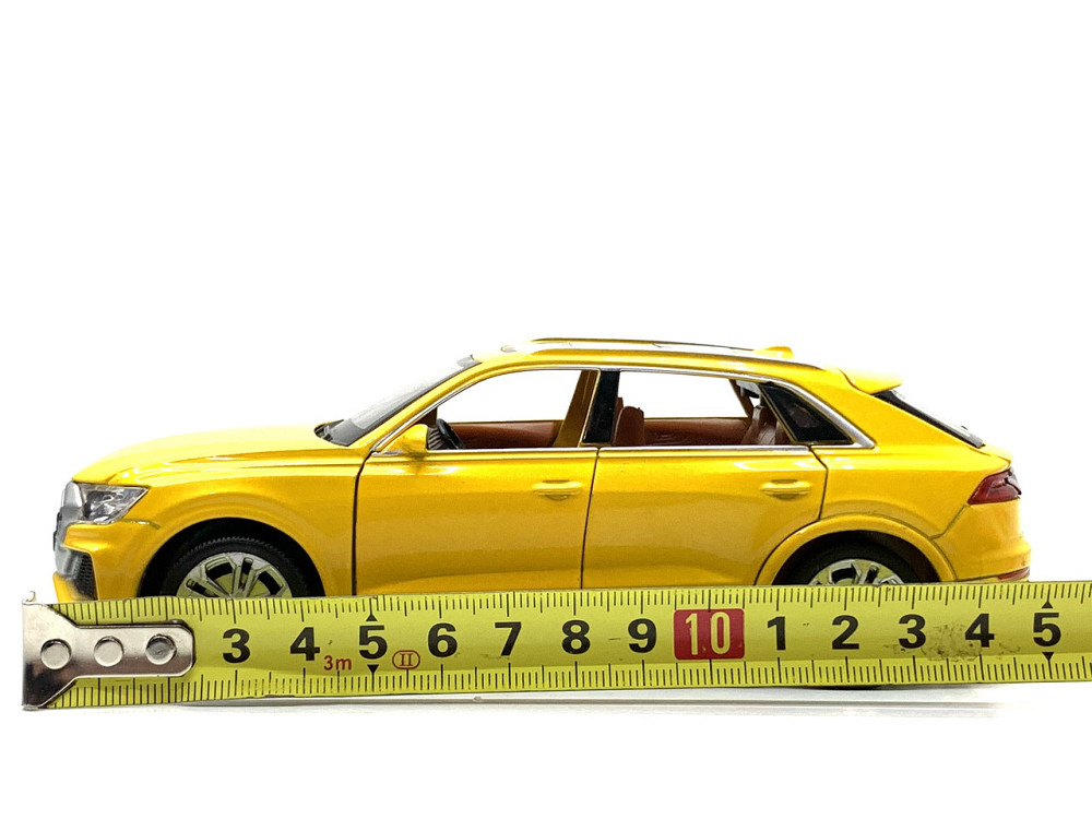 Машина Автосвіт Audi q8 інерційна відкриваються двері капот багажник 16см Жовтий (AP-1824) Чернигов - изображение 5