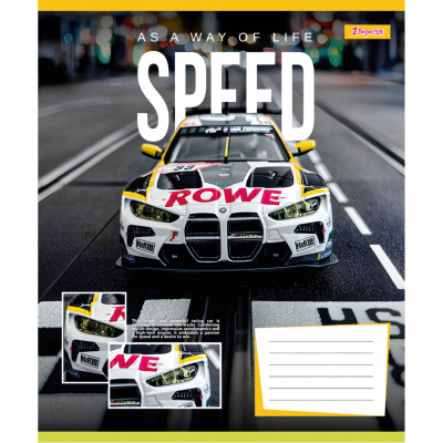 Зошит 1 вересня Speed as a way of life А5 24 аркушів лінія (768017) Вінниця - фото 4