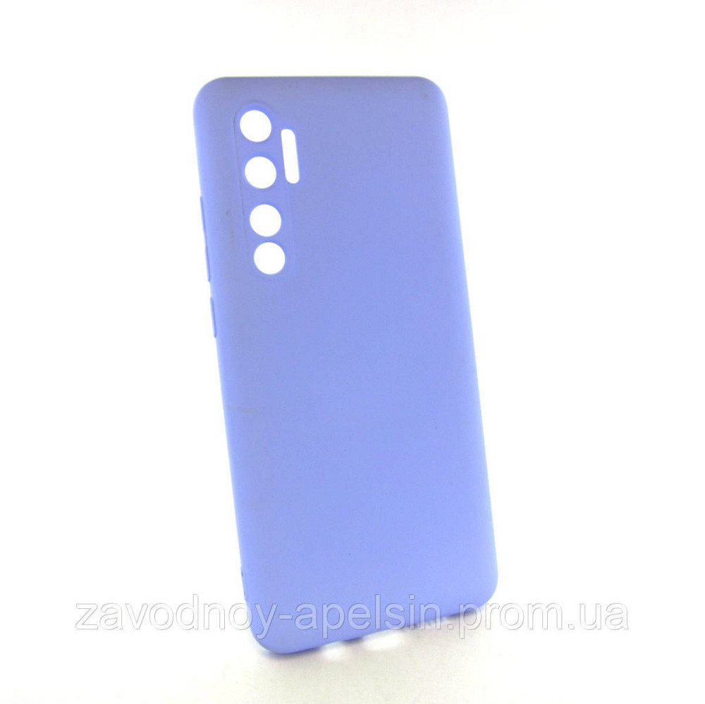 Xiaomi Mi Note 10 lite Силіконовий чохол (ліловий) Одеса - фото 1