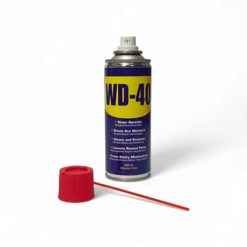 WD-40 универсальная смазка-аэрозоль 200 мл — защита от ржавчины, смазка, очистка, вытеснение влаги Харьков - изображение 1