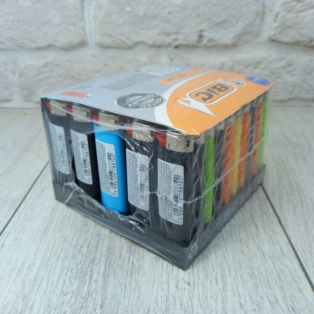 Зажигалки BIC Микс уп/50шт. Оригинал Харьков - изображение 1