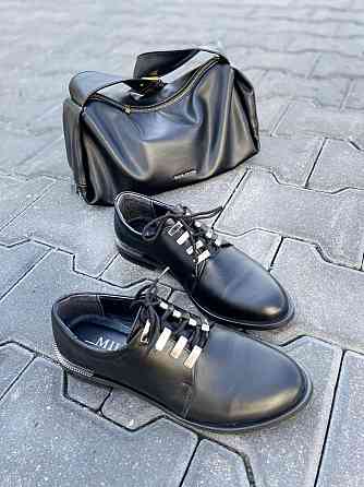 MILLI GOLD Туфлі жіночі MILLI GOLD 385-1605 чорні (весна-осінь, шкіра натуральна) (2691) 39 Коломыя