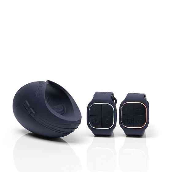 Іграшка для пар Hot Octopuss PULSE DUO LUX, пульсація+вібрація, використання без рук, 2 пульти Sex Aura Київ
