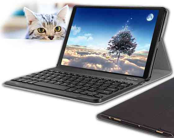Чехол-клавиатура Galaxy Tab A 10.1 T510/T515 Черный съемная беспроводная BT клавиатура кейс подставка защитный Киев