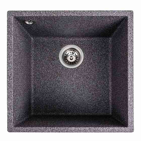 PLATINUM Гранітна мийка для кухні Platinum 4040 RUBA матовий мікс Київ