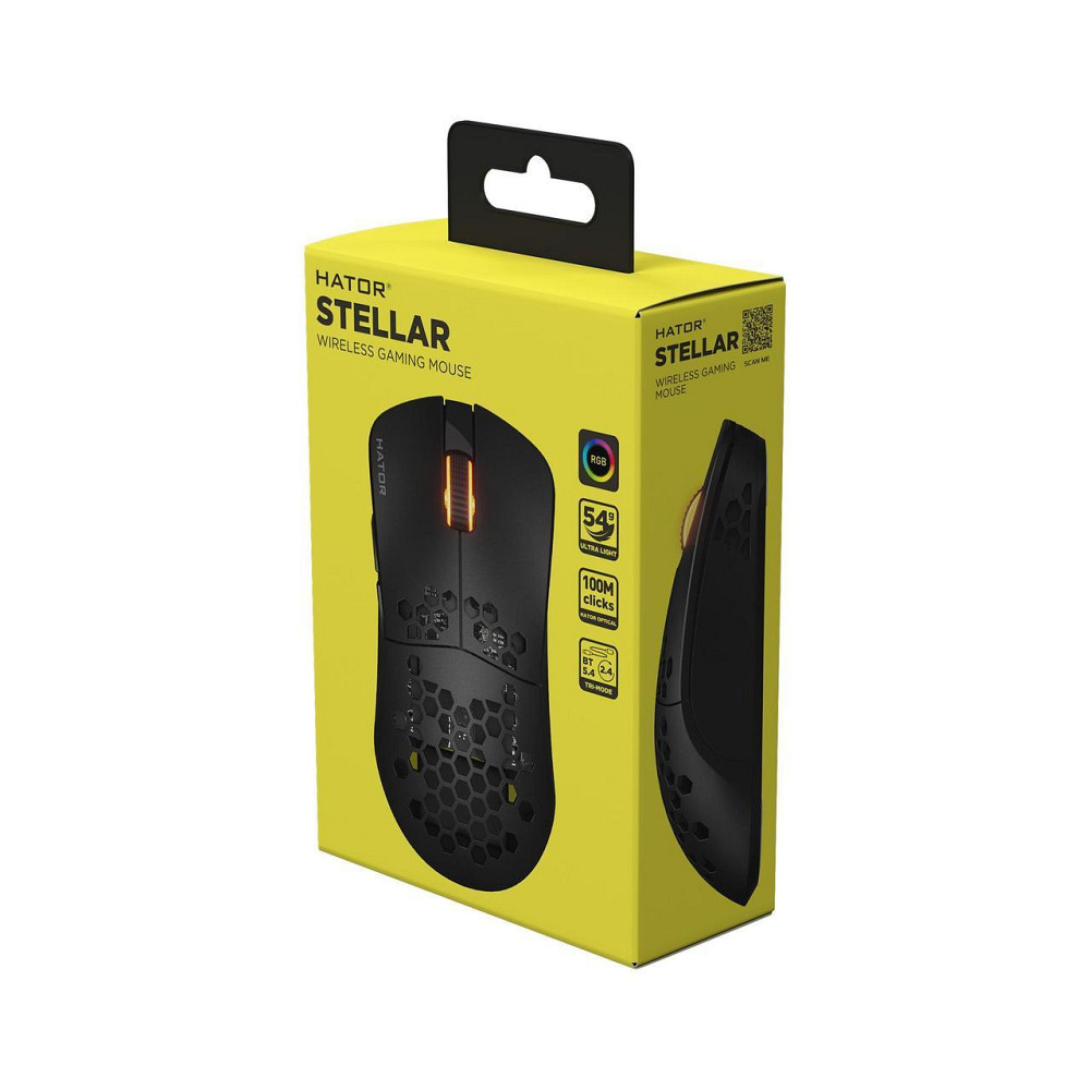 Миша Hator Stellar Wireless Black (HTM650) ( 12450 ) Харків - фото 7