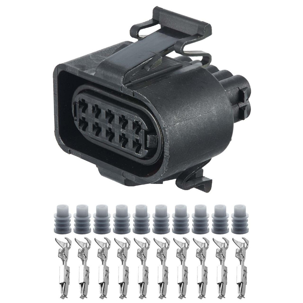 Разъем коннектор 10-кон., 963640-1, 3A0973715, VAG, TE Германия, Франция, Германия, Франция, Audi, Bugatti, Porsche, Seat Киев - изображение 1