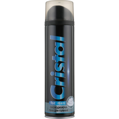 Пена для бритья Blyskavka Cristal Охлаждающая 200 мл (4820055141000) Винница - изображение 1